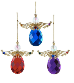 Jeweled Angel Ornament